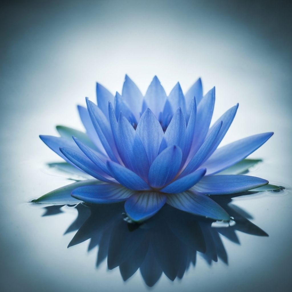 Blue Lotus Background